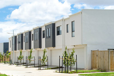 Modern Townhouses Row