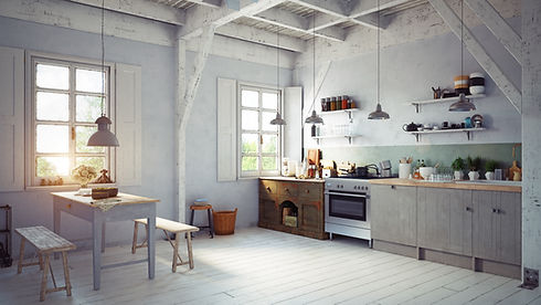 Koekken renovering i en bolig
