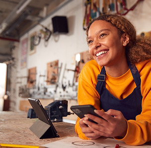 Business Owner in Workshop