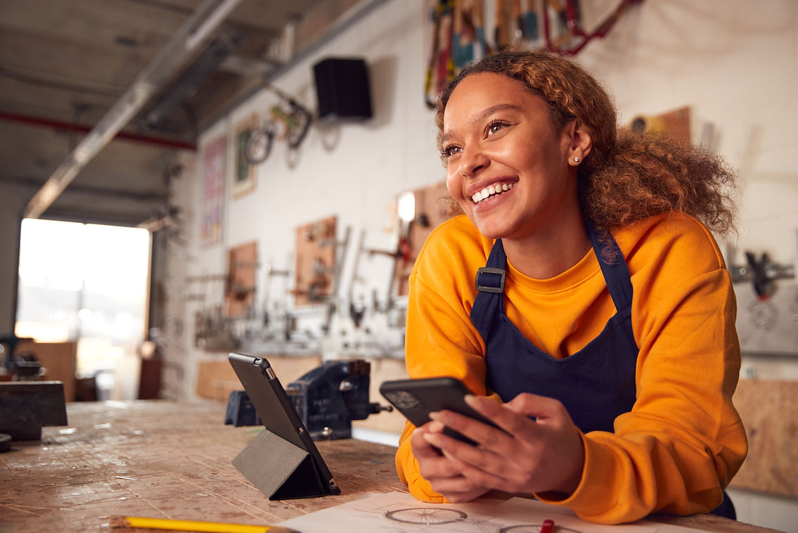 Business Owner in Workshop