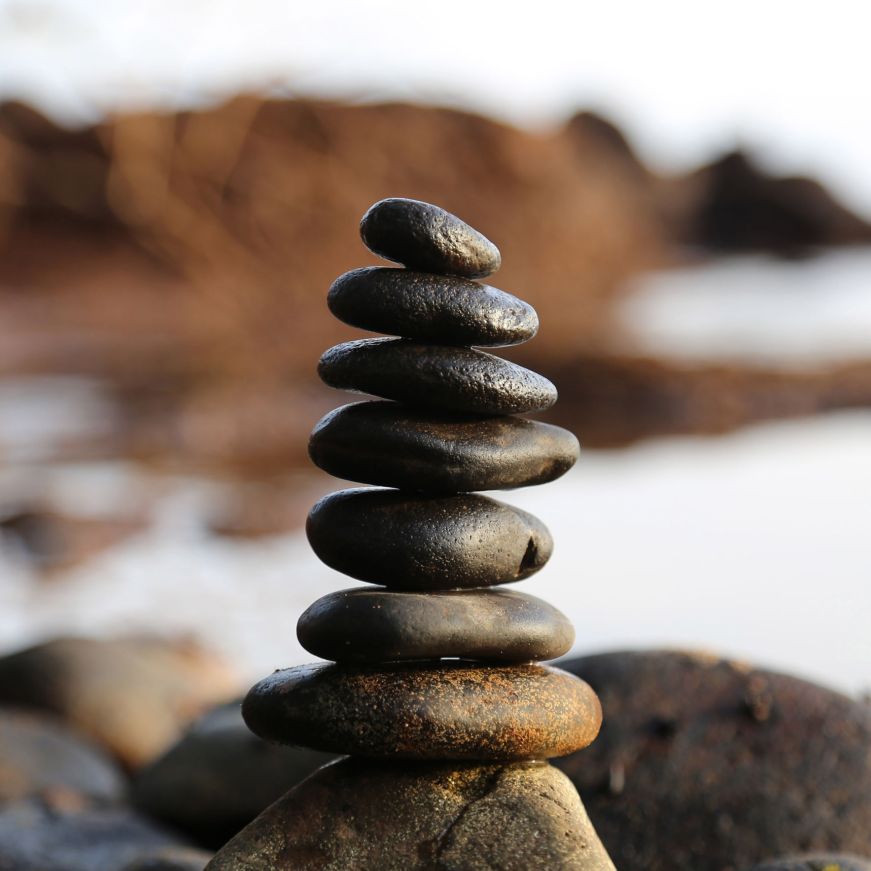 Balanced Stone Stack