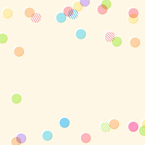 Colorful Confetti Background