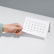 Hand Holding Calendar