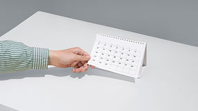 Hand Holding Calendar