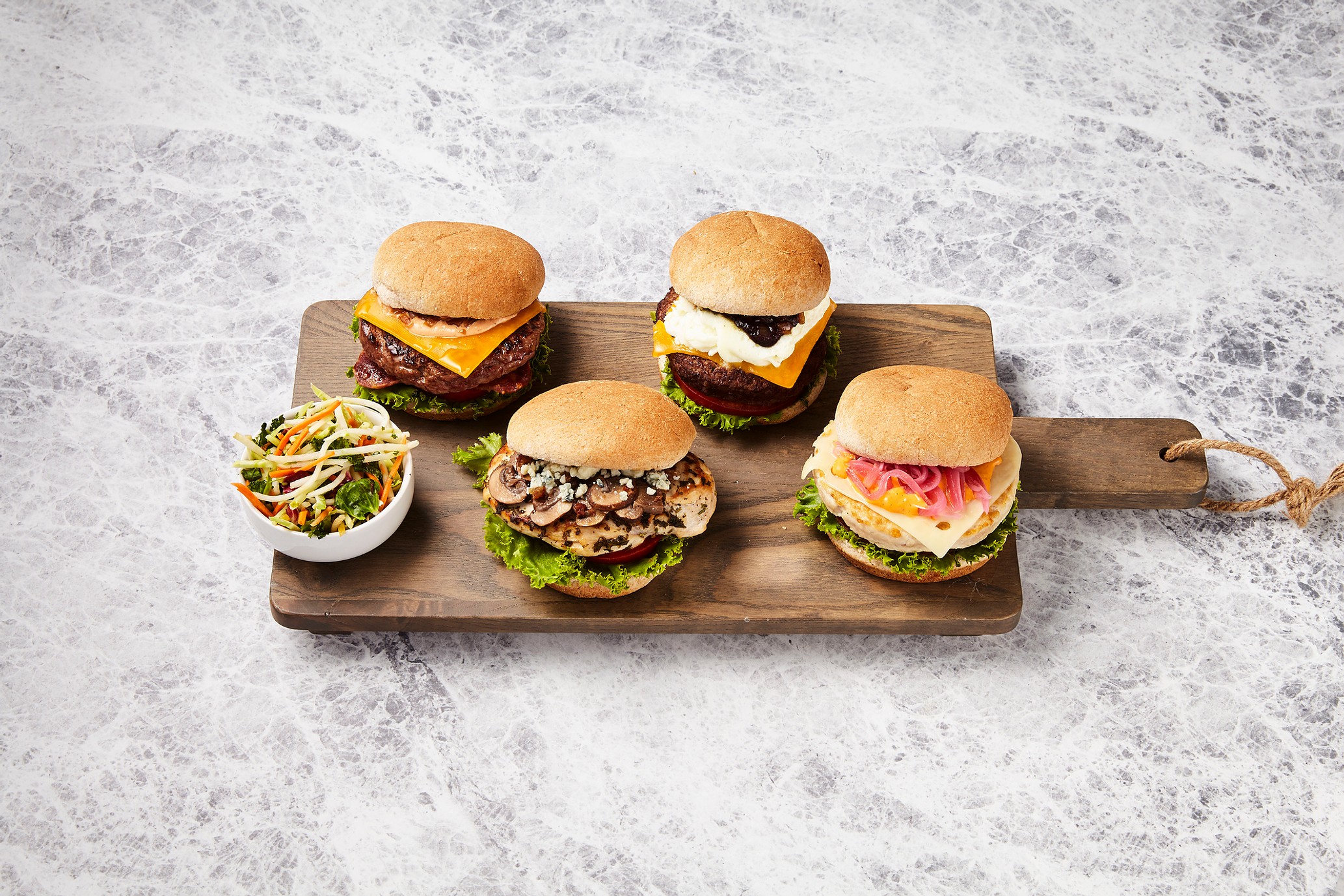 Arranged Food and Objects