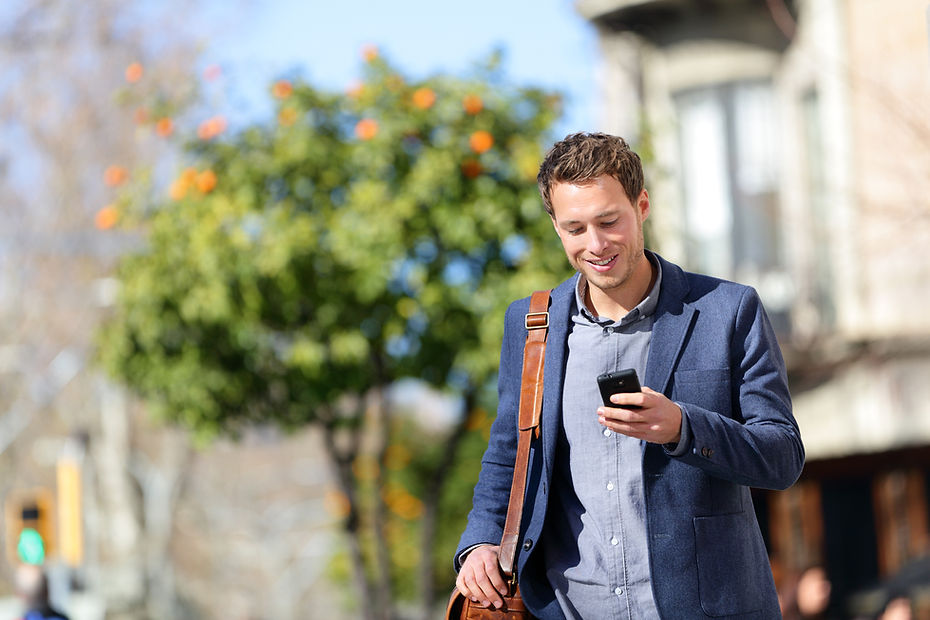 Man with Cellphone