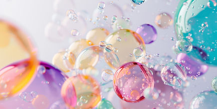 Colorful Soap Bubbles