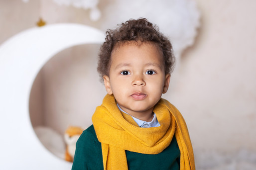 Boy with Scarf