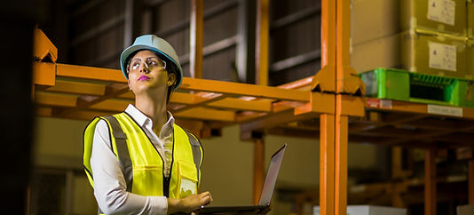 Trabalhadora da construção