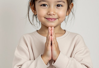Child Smiling Prayer