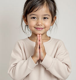 Child Smiling Prayer