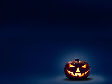 Glowing Jack-o'-Lantern