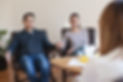 Couple during counselling session