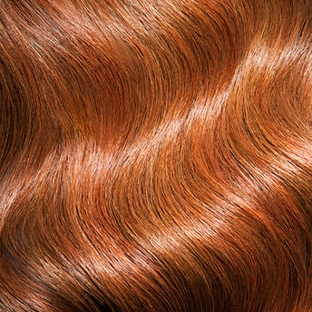 Glossy Wavy Hair