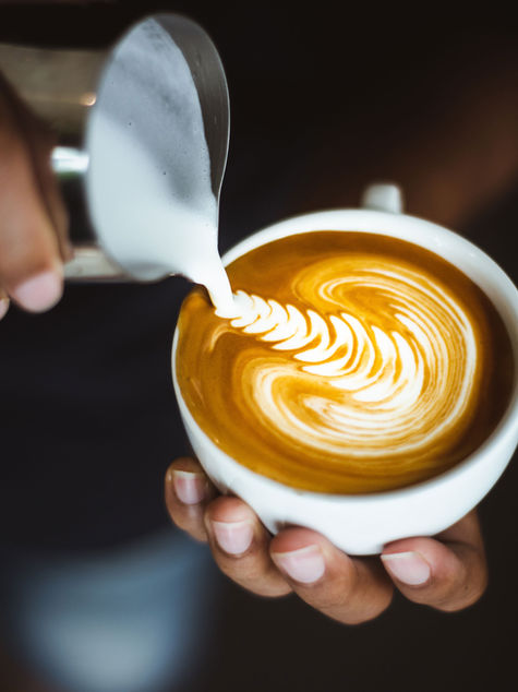 Pumpkin Spice Caramel Latte