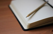 Notebook and Pencil