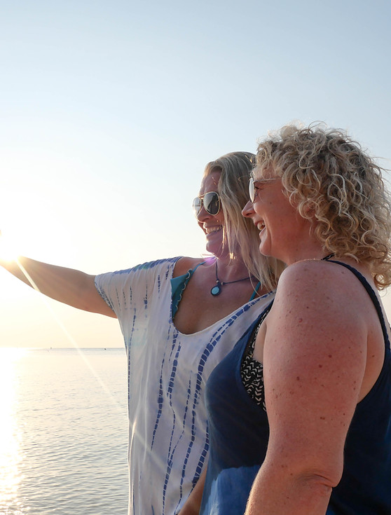 Women Selfie on Beach