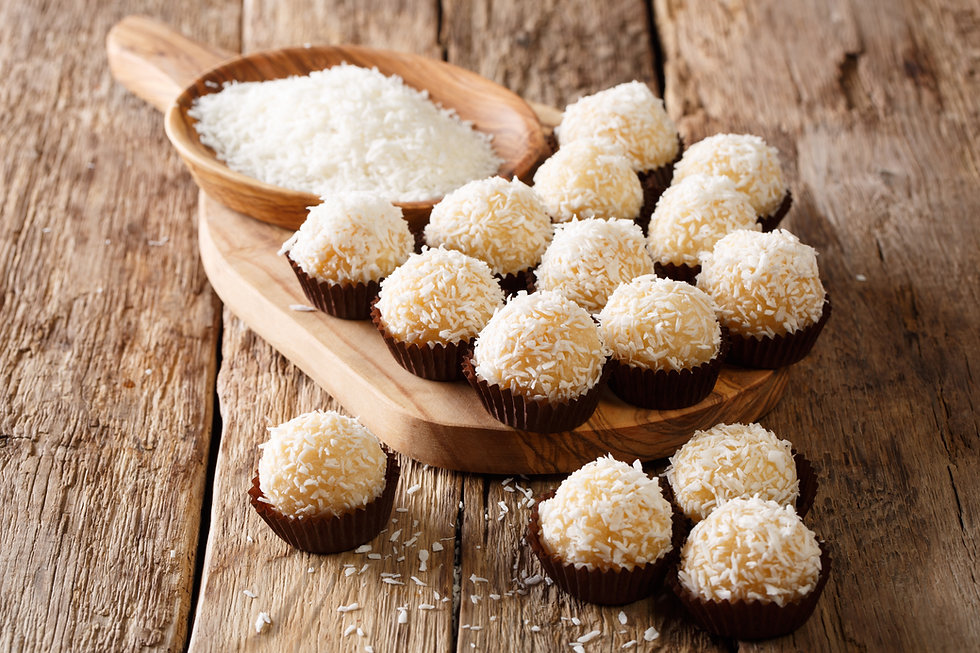 Brigadeiros with Coconut