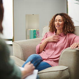 woman in therapy session
