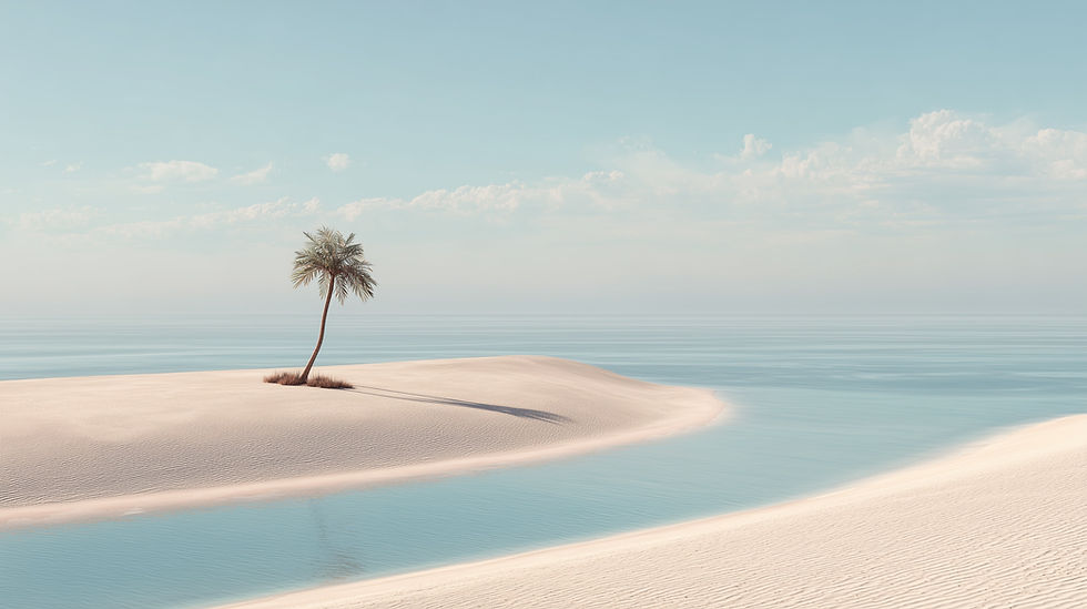 Serene Beach Scene