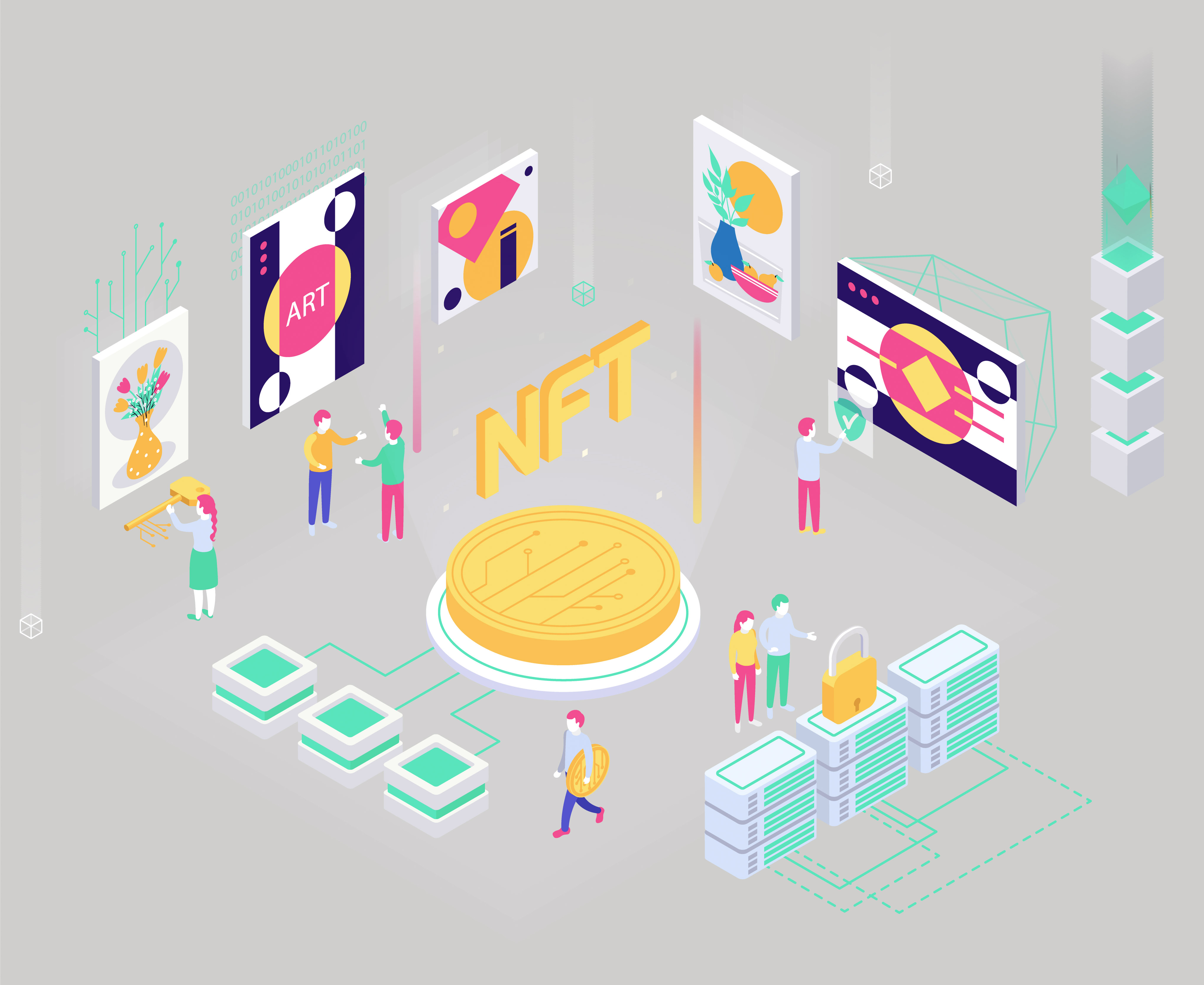 Creating NFTs using DeFi: The Art and Commerce of Digital Ownership
