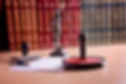 Notary stamp and legal books
