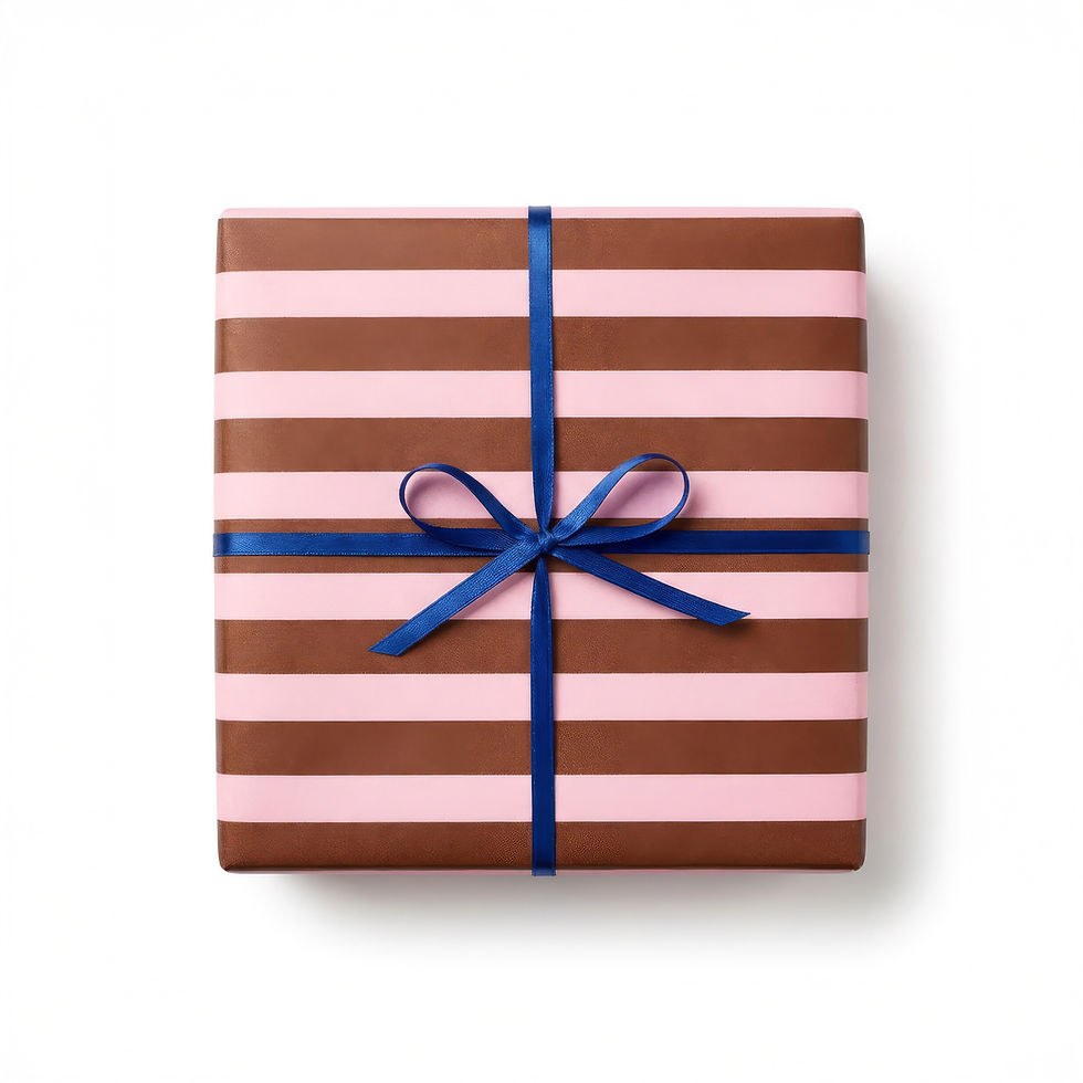 Striped Gift Box