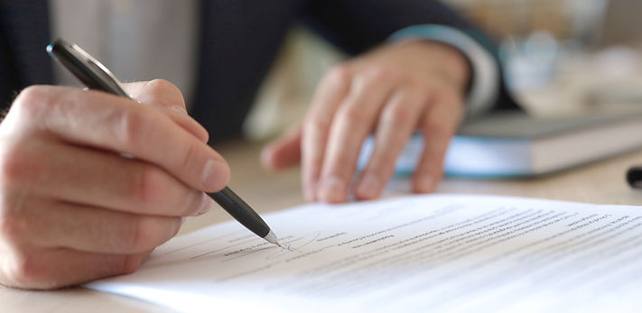 Signing a Document