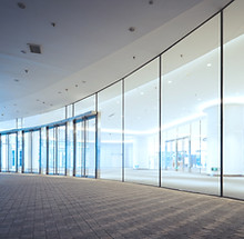Modern Glass Entrance