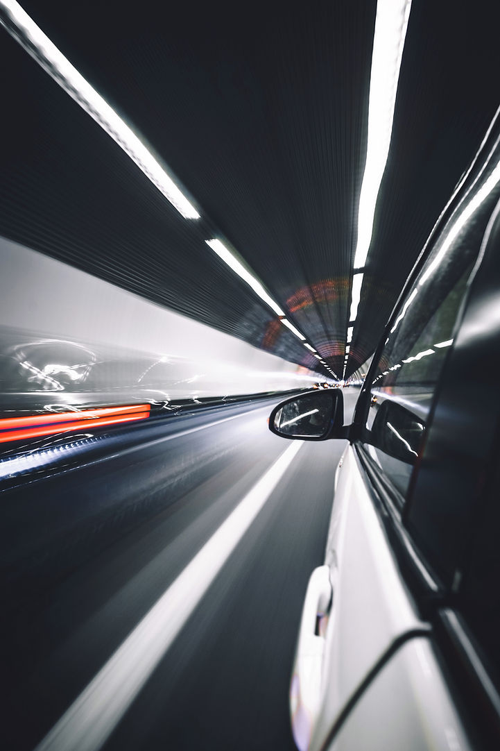 Speeding Car