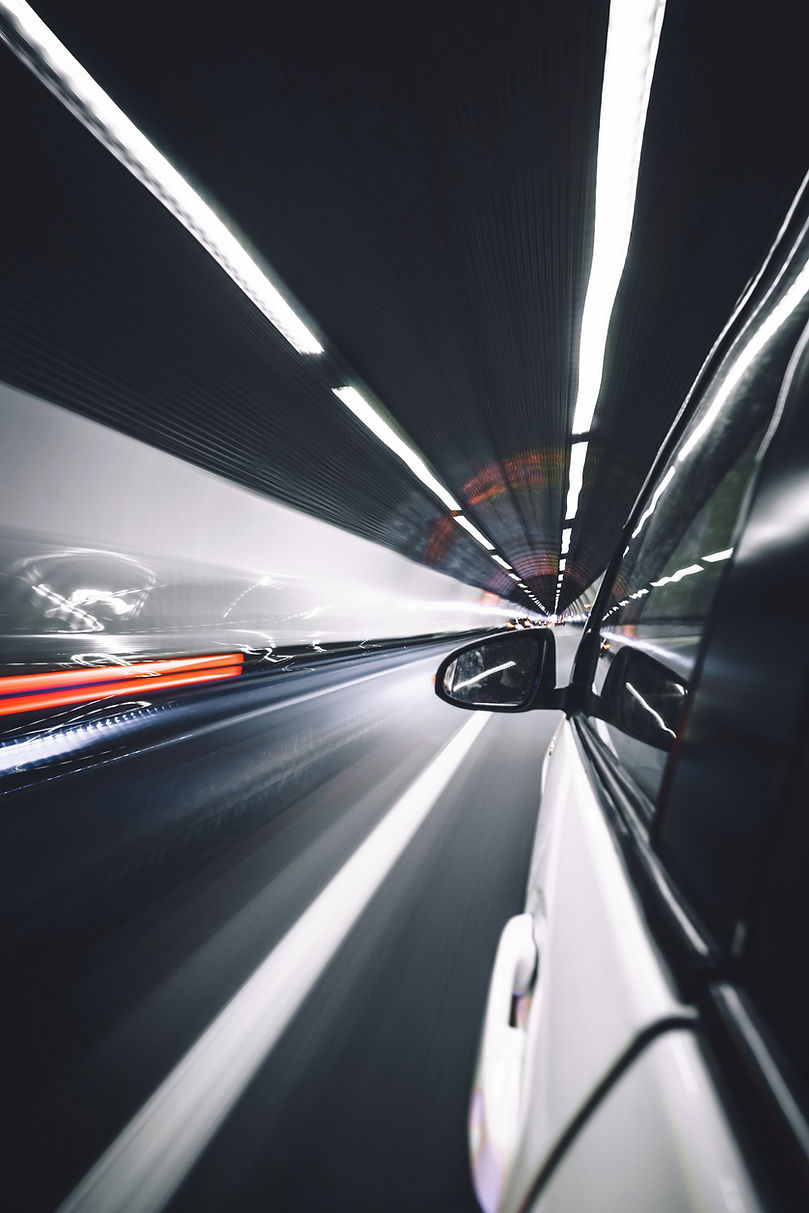 Speeding Car