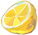 Illustrated Lemon Slice