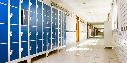 School corridor