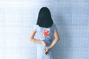 Patrón de vestido de papel tapiz