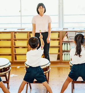 Kids Playing Drums