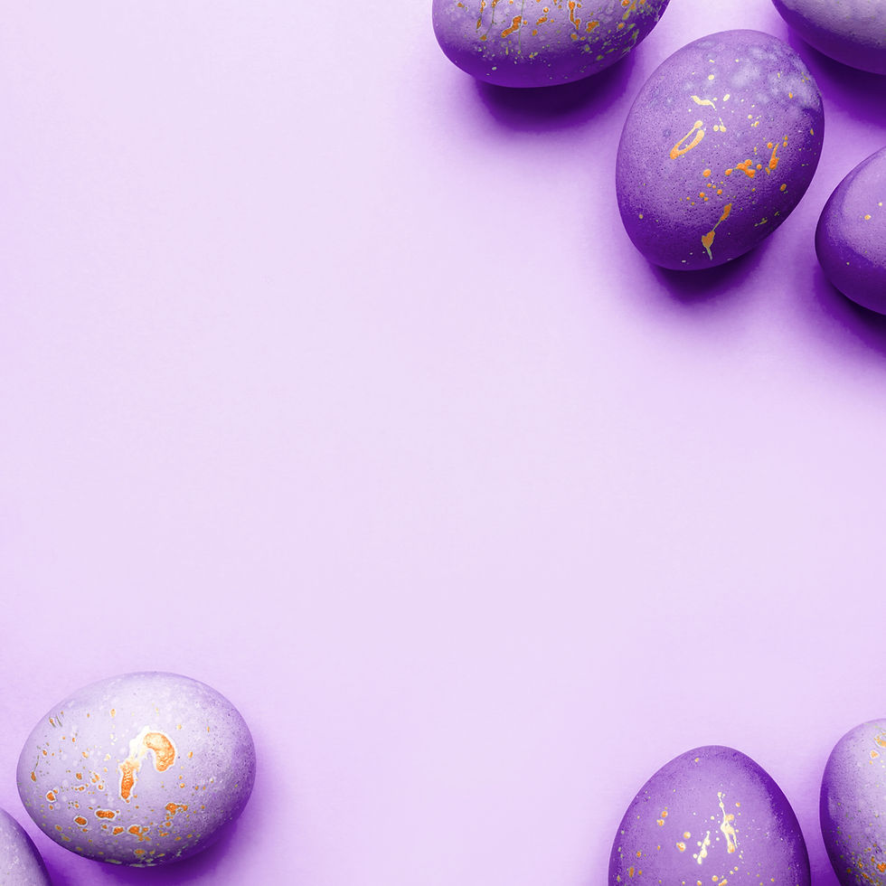 Purple Easter Eggs