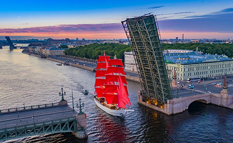 Scarlet sails