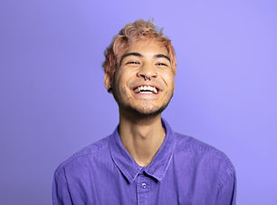 Purple Portrait
