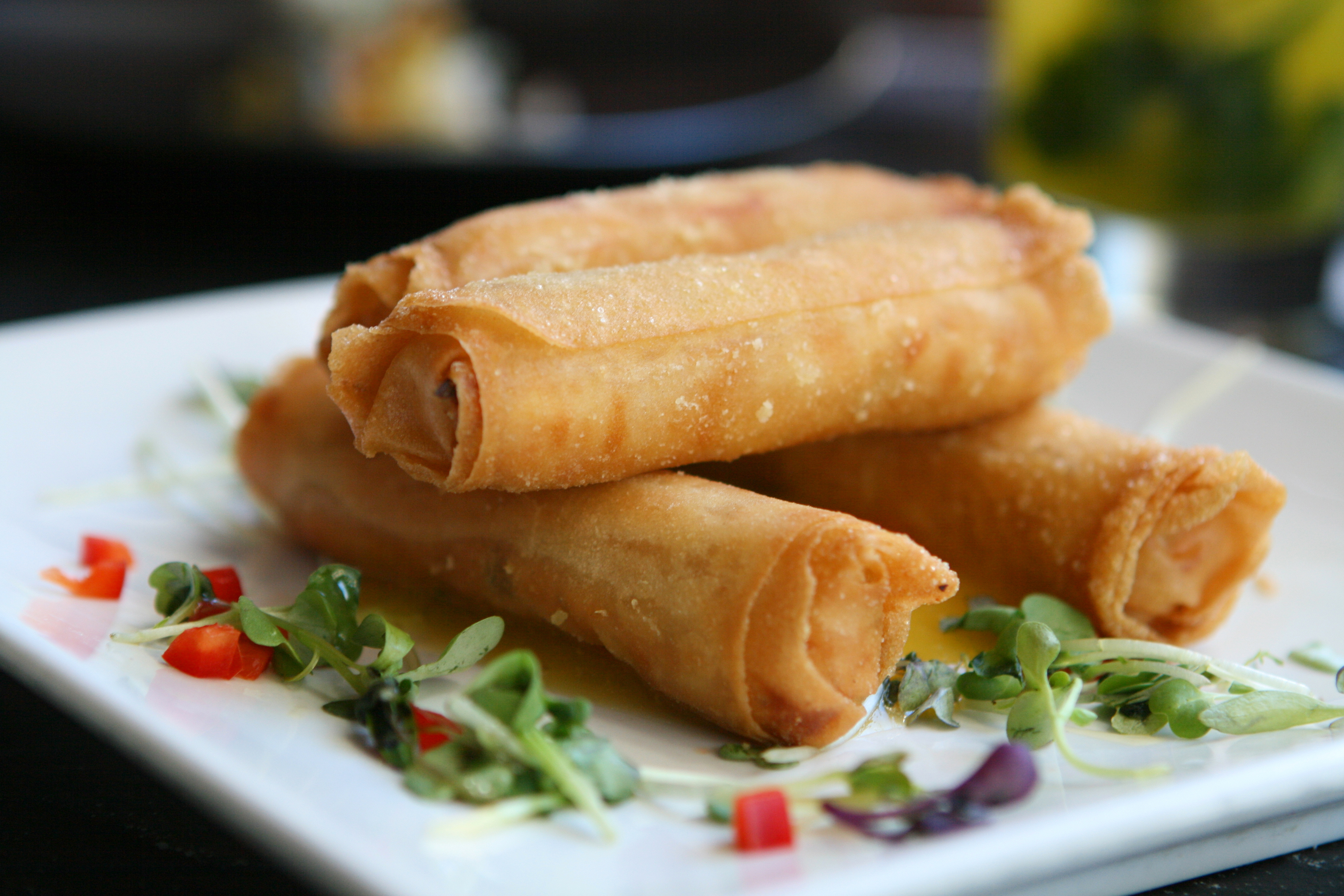 Arranged Food and Objects