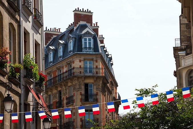 Bandera de bandera francesa