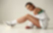 Frau in Sportbekleidung