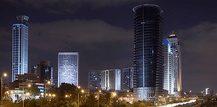 Luzes noturnas da cidade