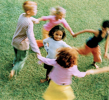 Children Playing in Circle