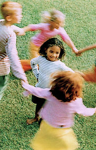 Children Playing Outdoors