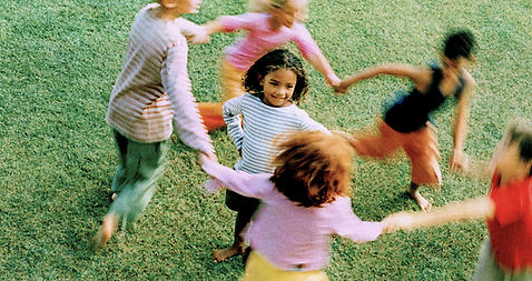 Children Playing Outdoors