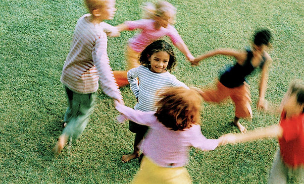 Children Playing in Circle