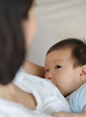 Mother Breastfeeding Baby