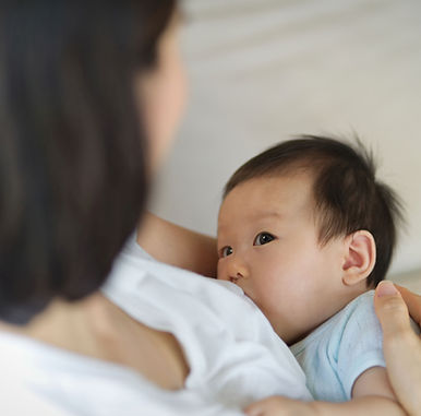 Mother Breastfeeding Baby