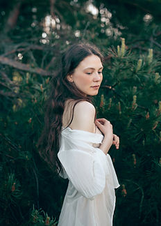 Woman in Forest