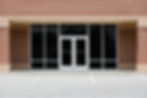 Office or store front on a sunny day